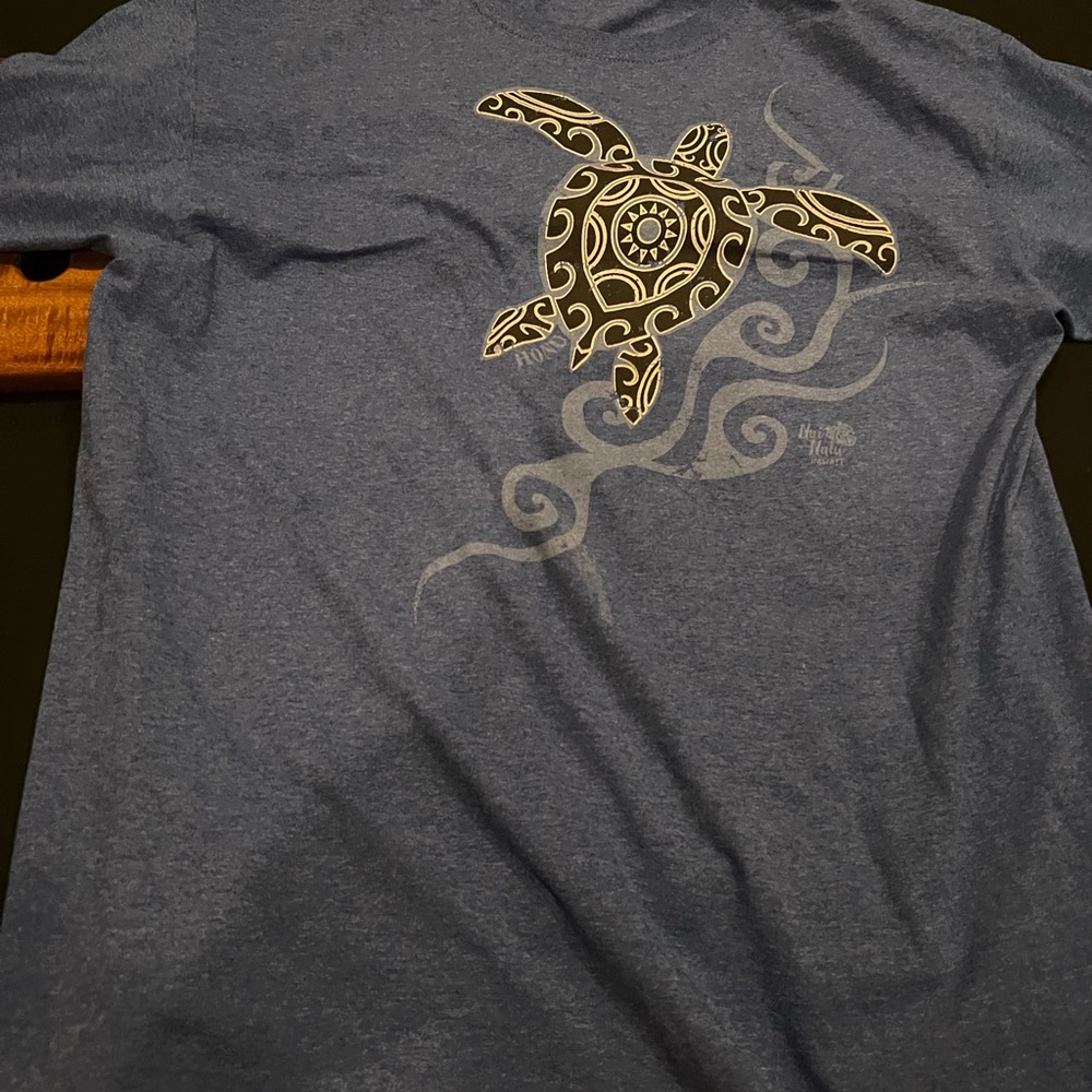 Fruit of the Loom Heather Blue T-Shirt